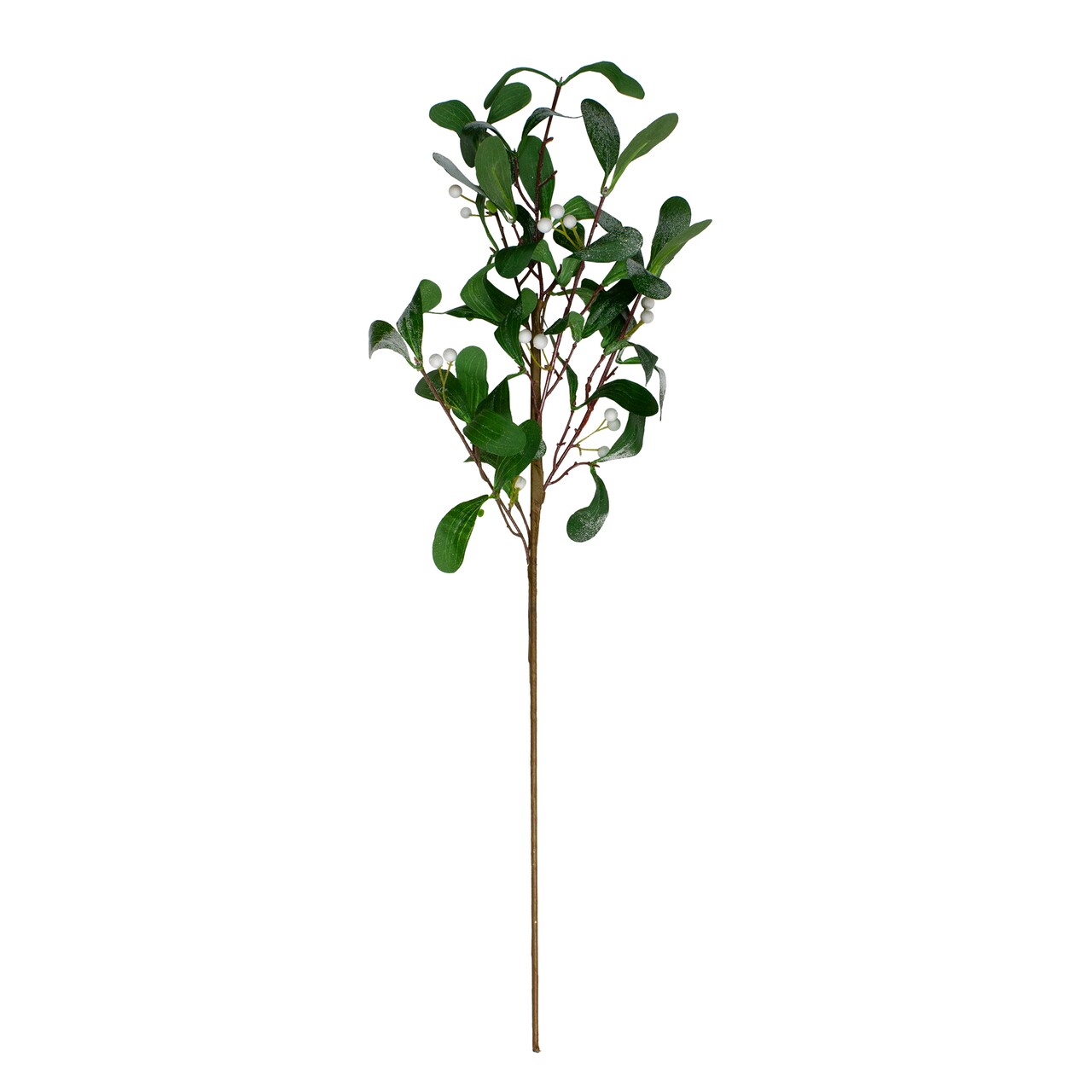 Northlight 24" White Mistletoe Berries Artificial Christmas Spray
